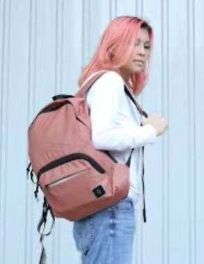 Crumpler The Nest Egg Expandable Backpack, Ginger backpacking traveler